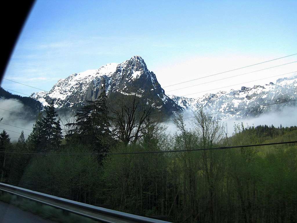 Mount Index from the Road