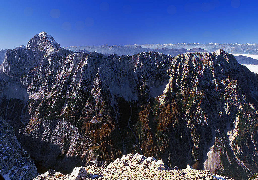 From the summit of Mojstrovka