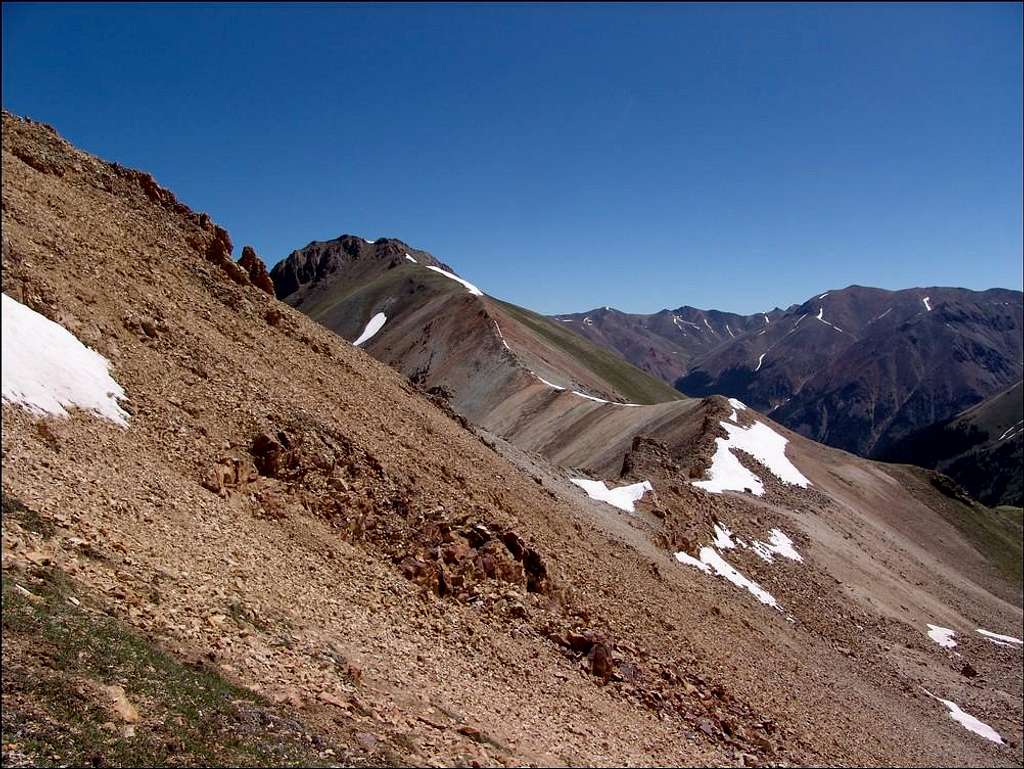 Whitecross Mountain's ridge