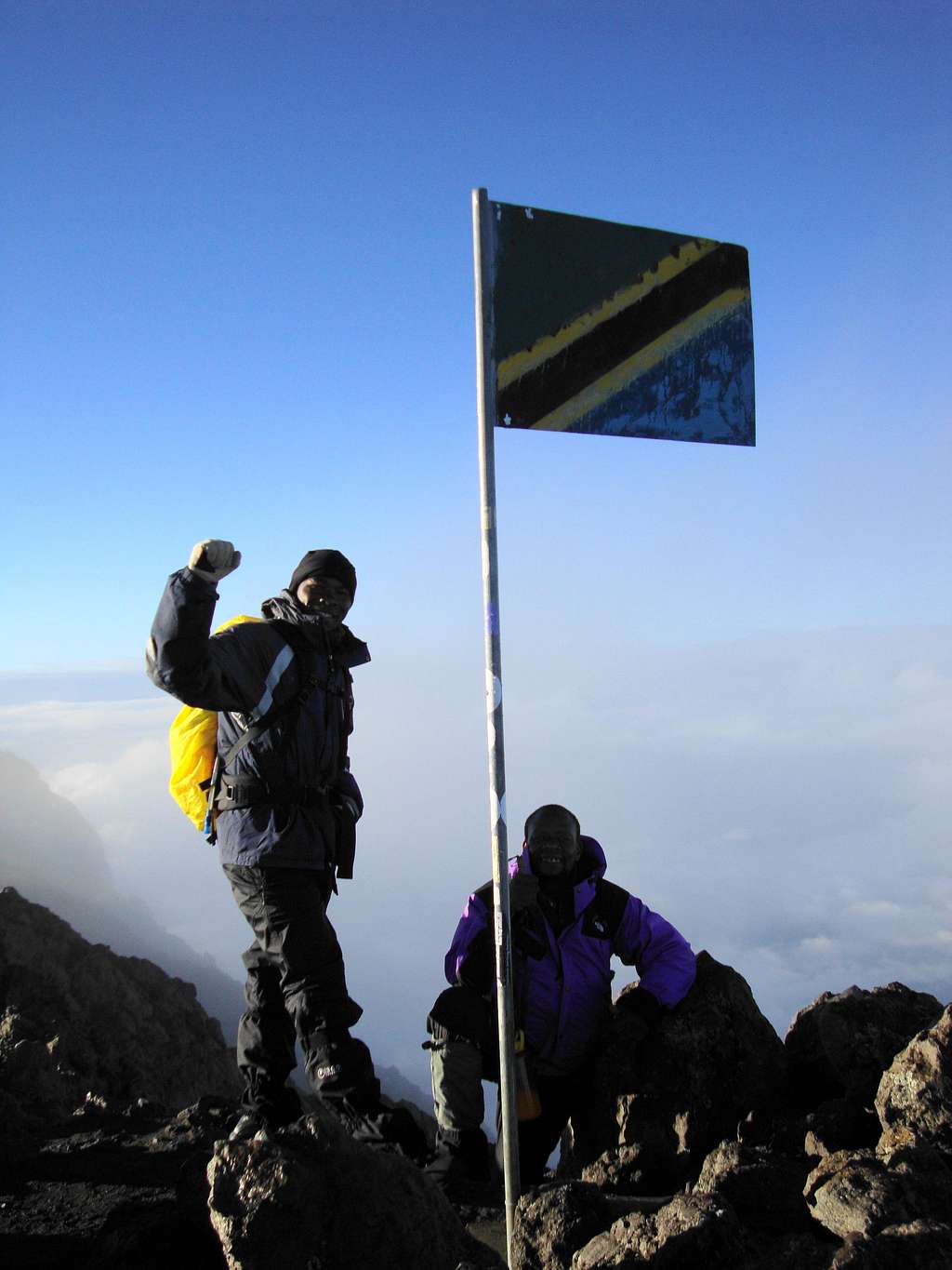 Guides on Meru Summit