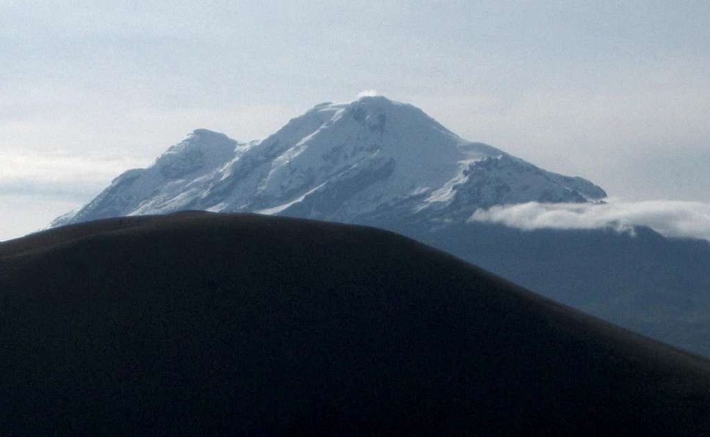 Distant Cayambe