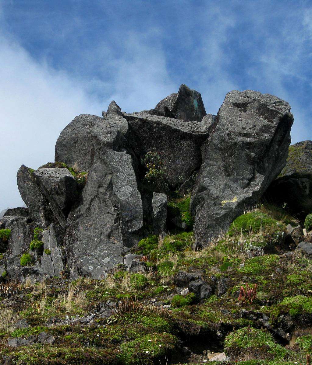 Rocks on Imbabura