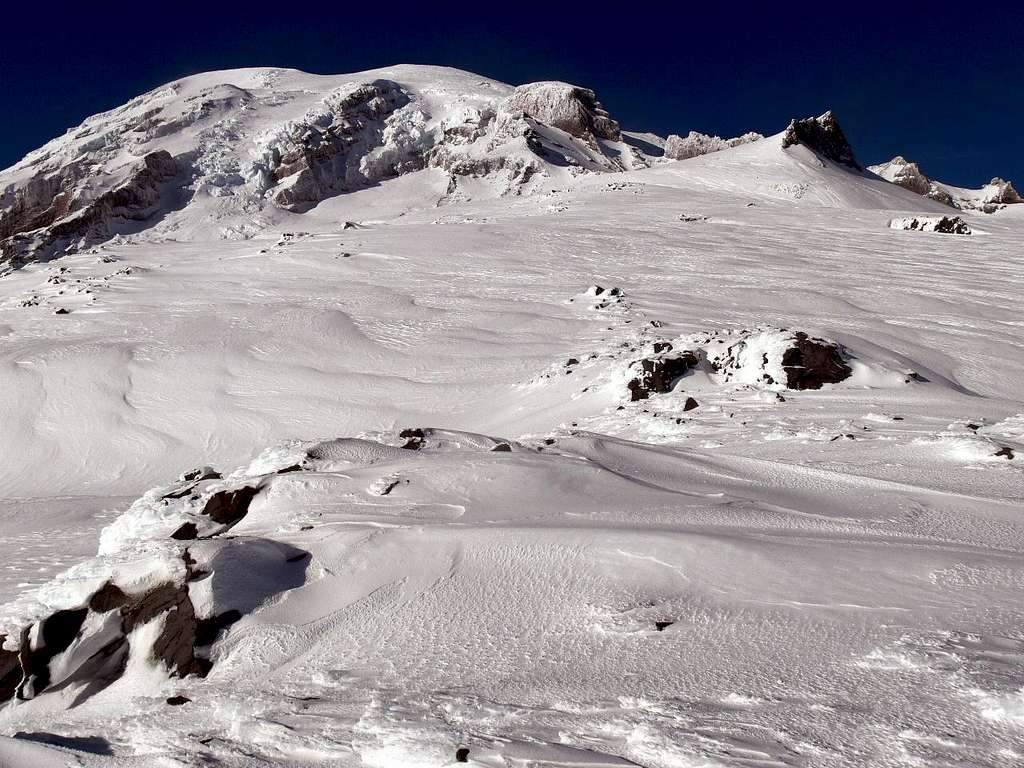 Mount Rainier in Winter