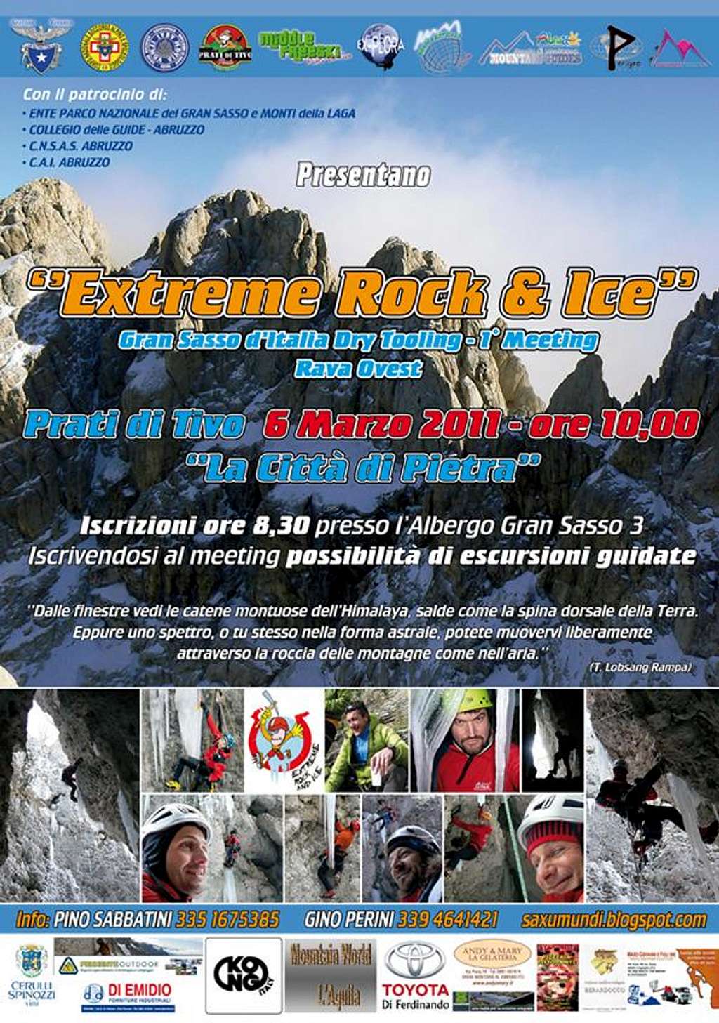 Extreme Rock&Ice Dry Tooling Prati di Tivo - Gran Sasso d'Italia  Abruzzo
