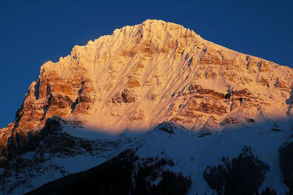 Mount Stephen Alpenglow