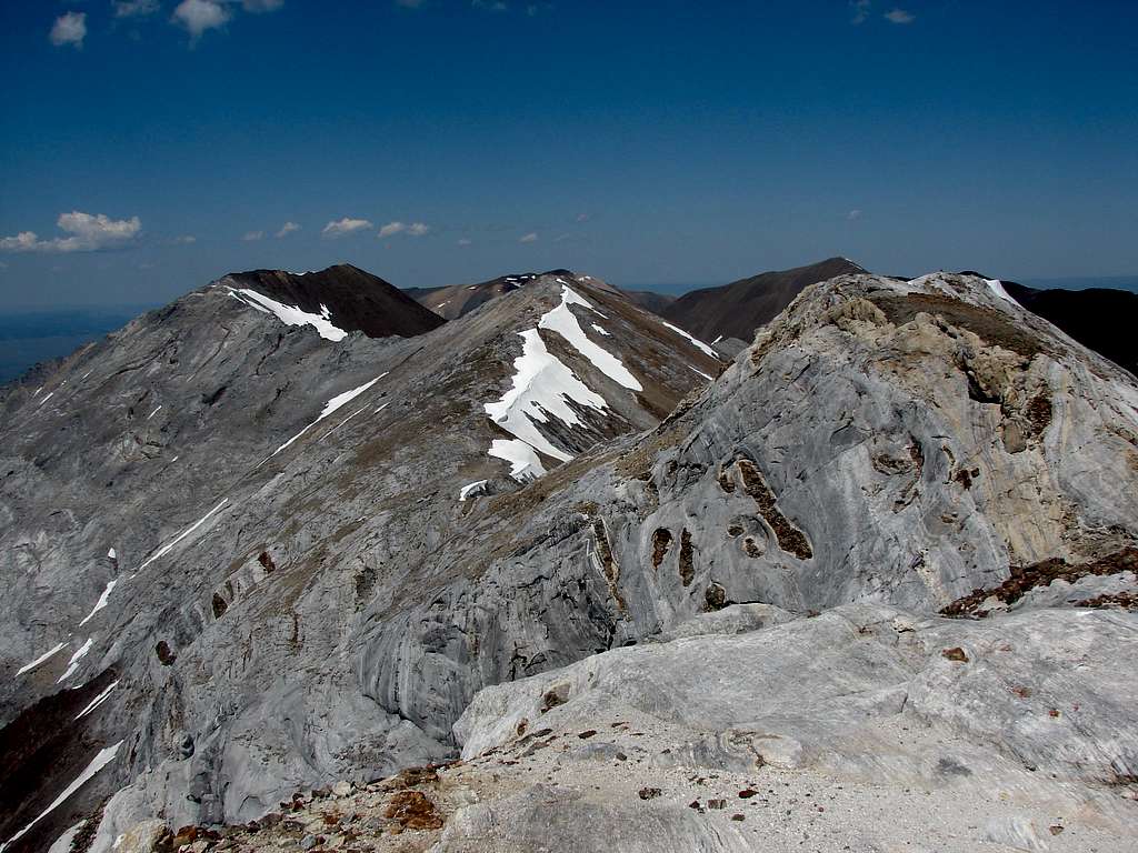 View of Sacajawea from Matterhorn