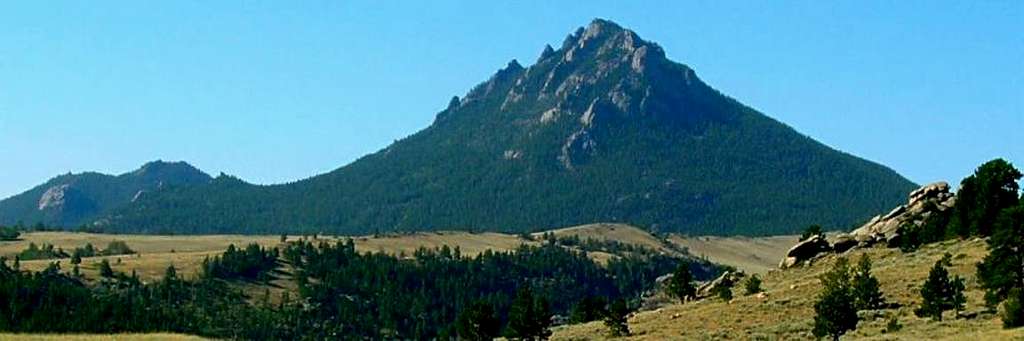 Eagle Peak, west of Laramie Peak