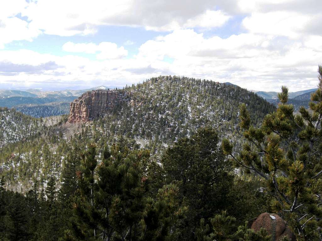 Awesome rocks on Knights Peak