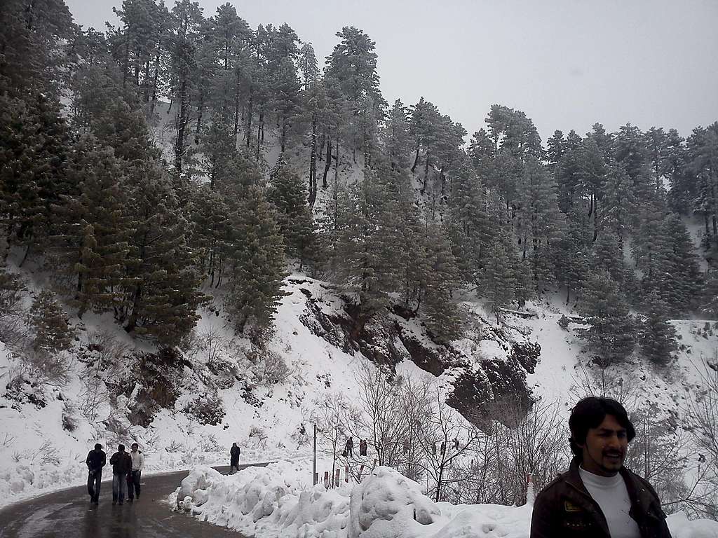 Winter Season in Murree, Pakistan