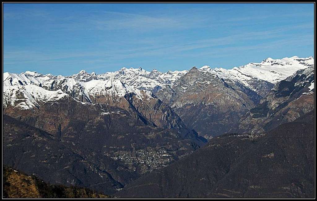 The mountains of Ticino/Tessin