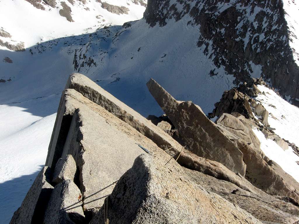One Crux on the Lower East Ridge