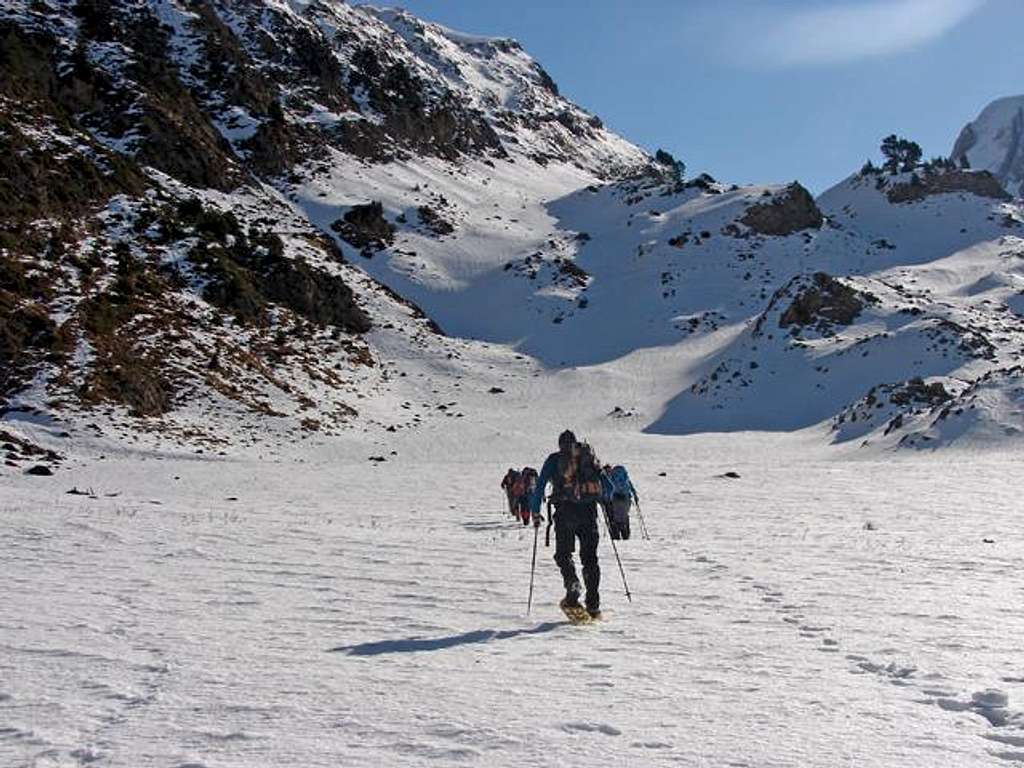 Route to Col of Petrechema
