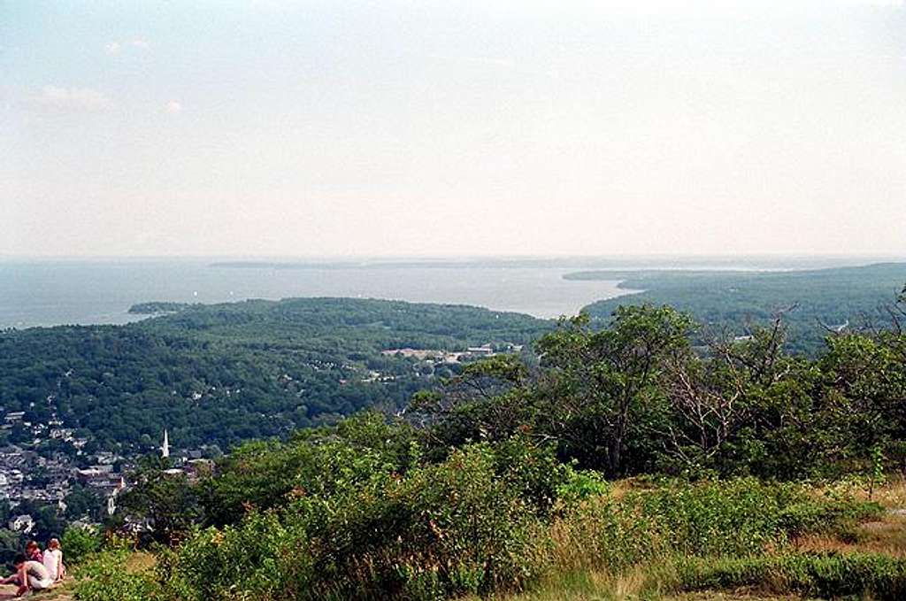 View of Campden and Rockland...