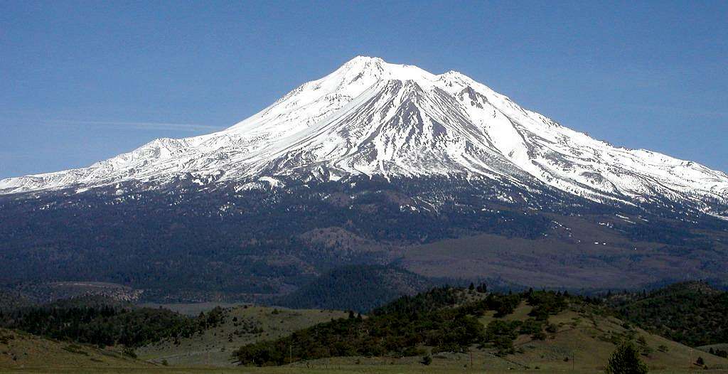 Mt. Shasta from the NW at the...
