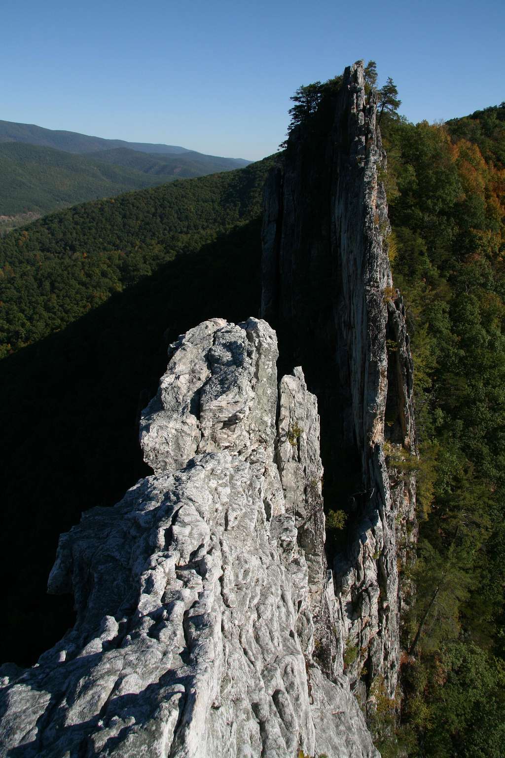 North Peak from the South Peak