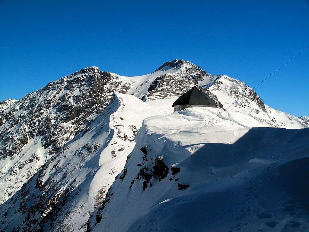Arnoldshöhe (2722m) in winter