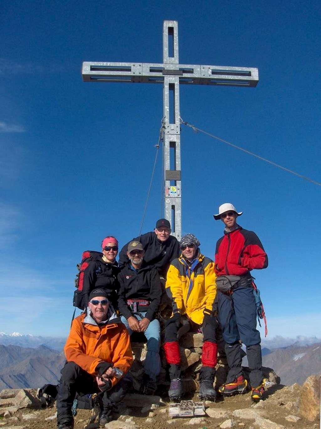 Similaun summit cross