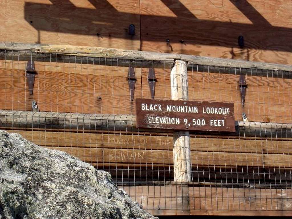 Black Mountain Lookout