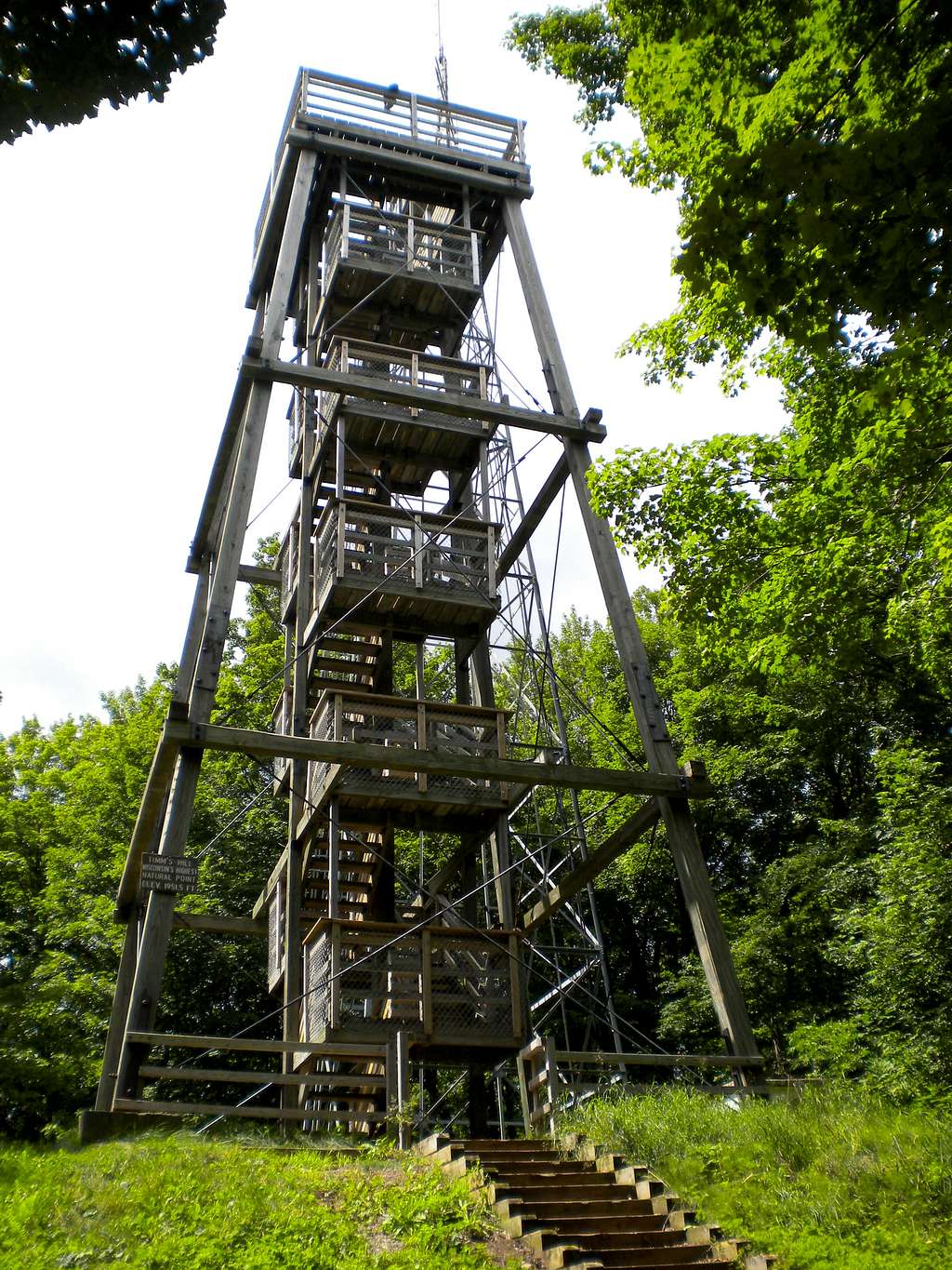 Wooden Tower at Timms Hill, WI