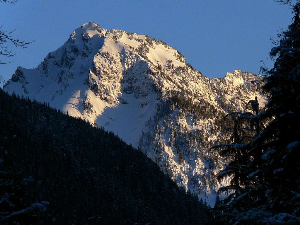 Sheep Mountain During Winter