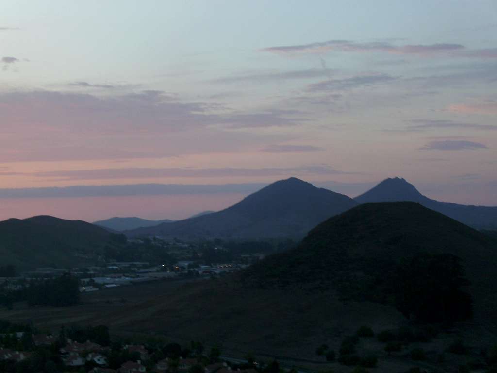 Cerro San Luis and Bishop Peak