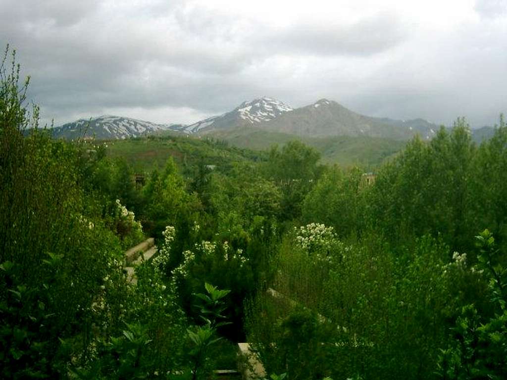 view of Alvand from Hamedan
