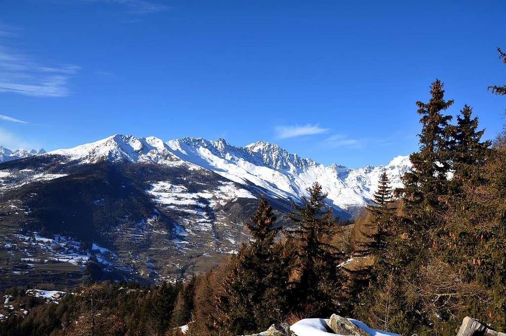 Views of Mont Velan 