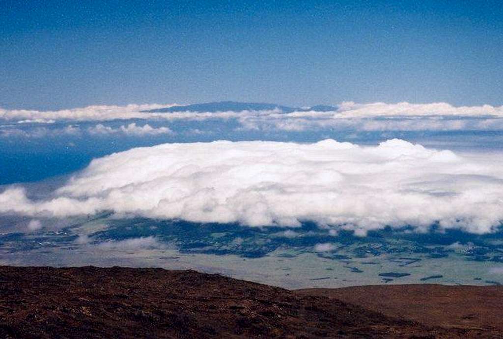 Haleakala from the summit of...