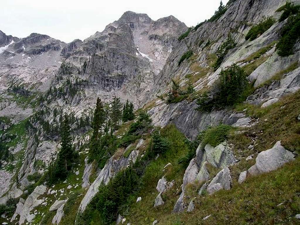 Mount Achonee from the south...