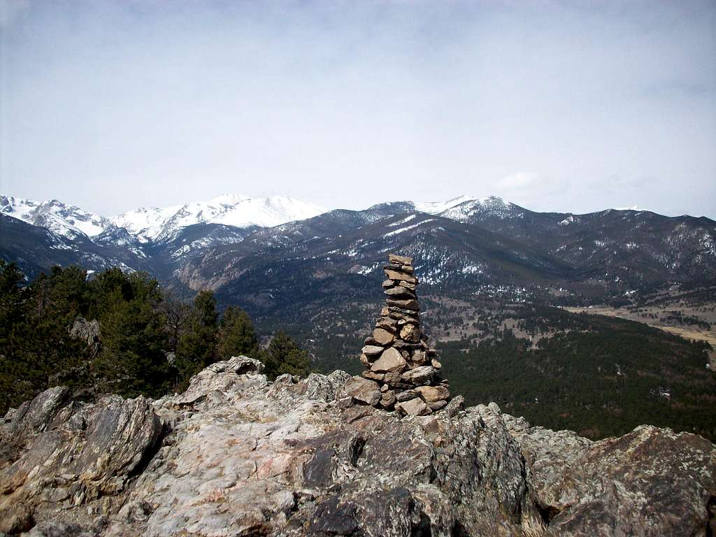 Eagle Cliff summit cairn