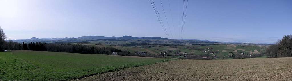 Panorama from Zalesie