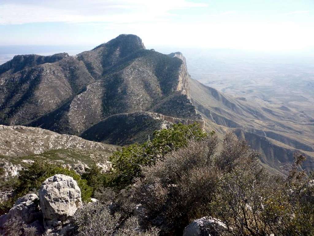 South to Guadalupe Peak