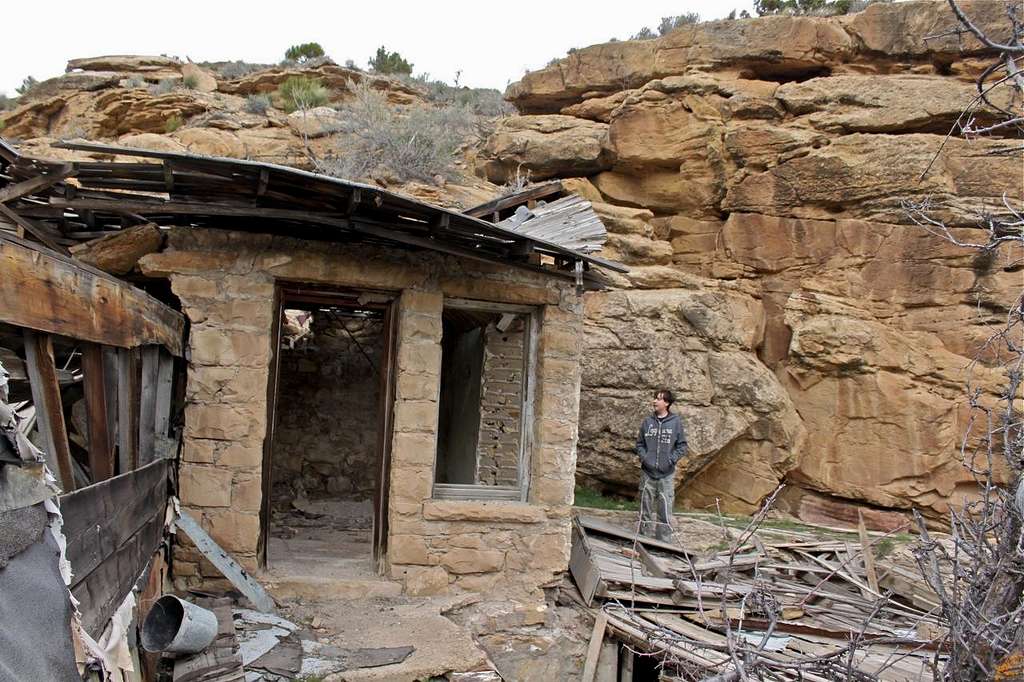 Ruins of an old house