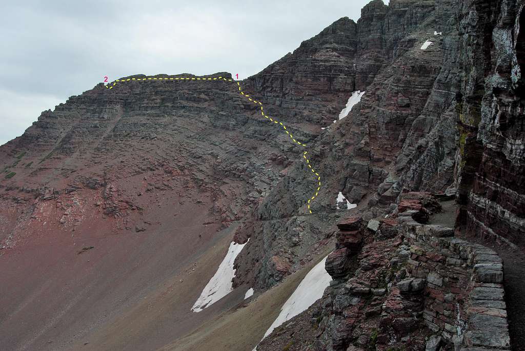 Ptarmigan Tunnel to Redgap Pass Route - Part 1