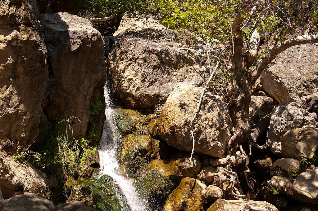 Waterfall in Solstice Canyon