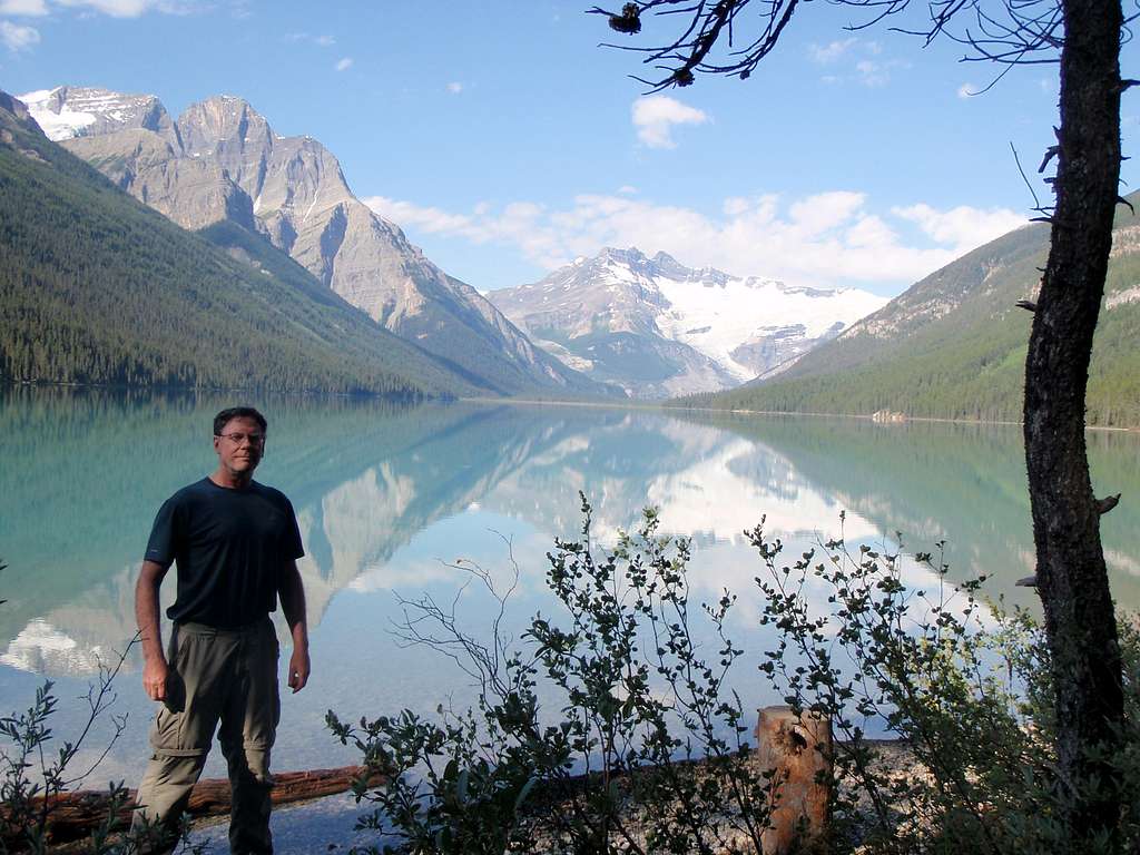 Mount Forbes, Glacier Lake