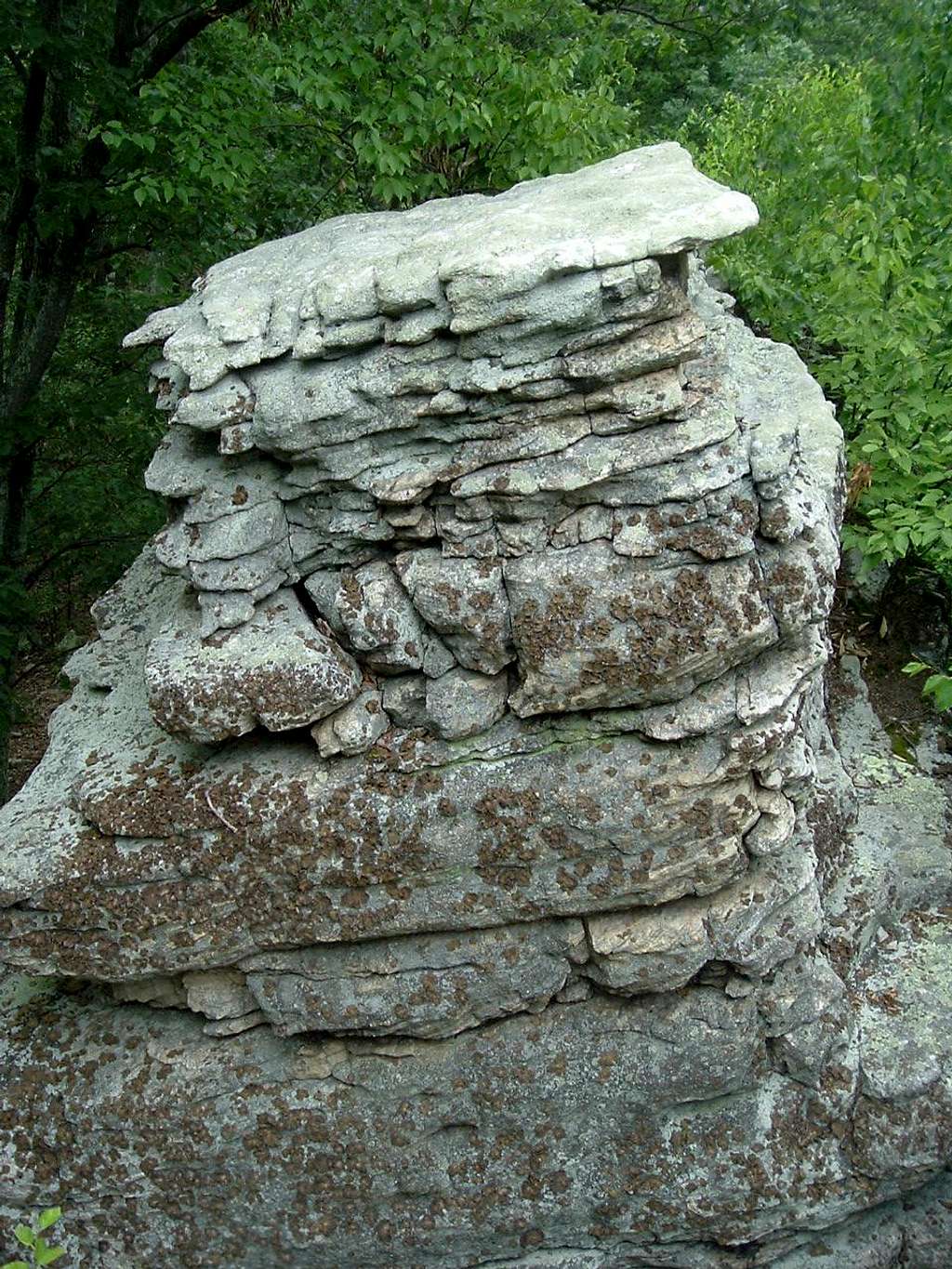 Rock Formation at South Summit