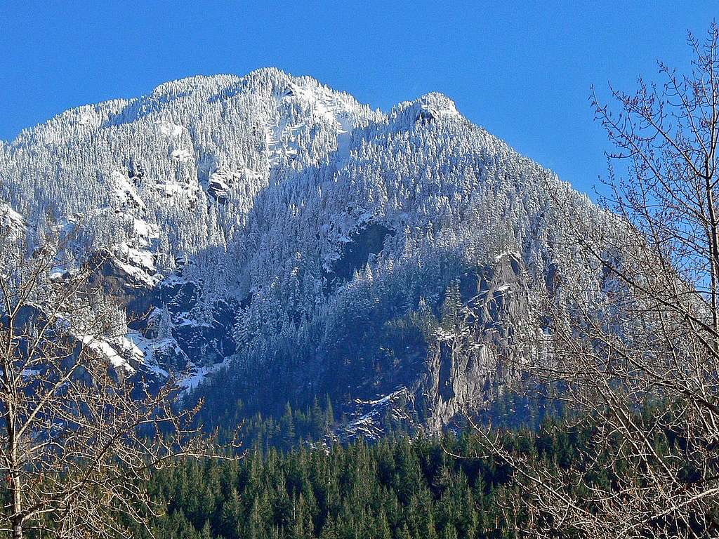 Mount Zekes from the Trailhead