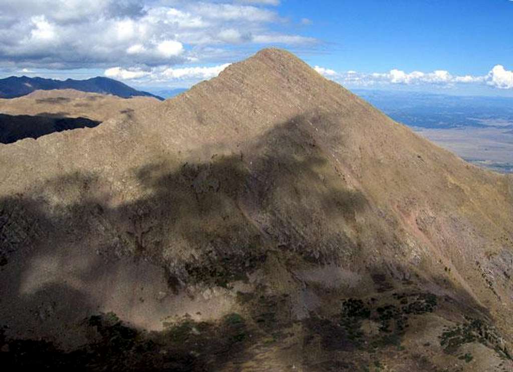 Horn Peak seem from the...