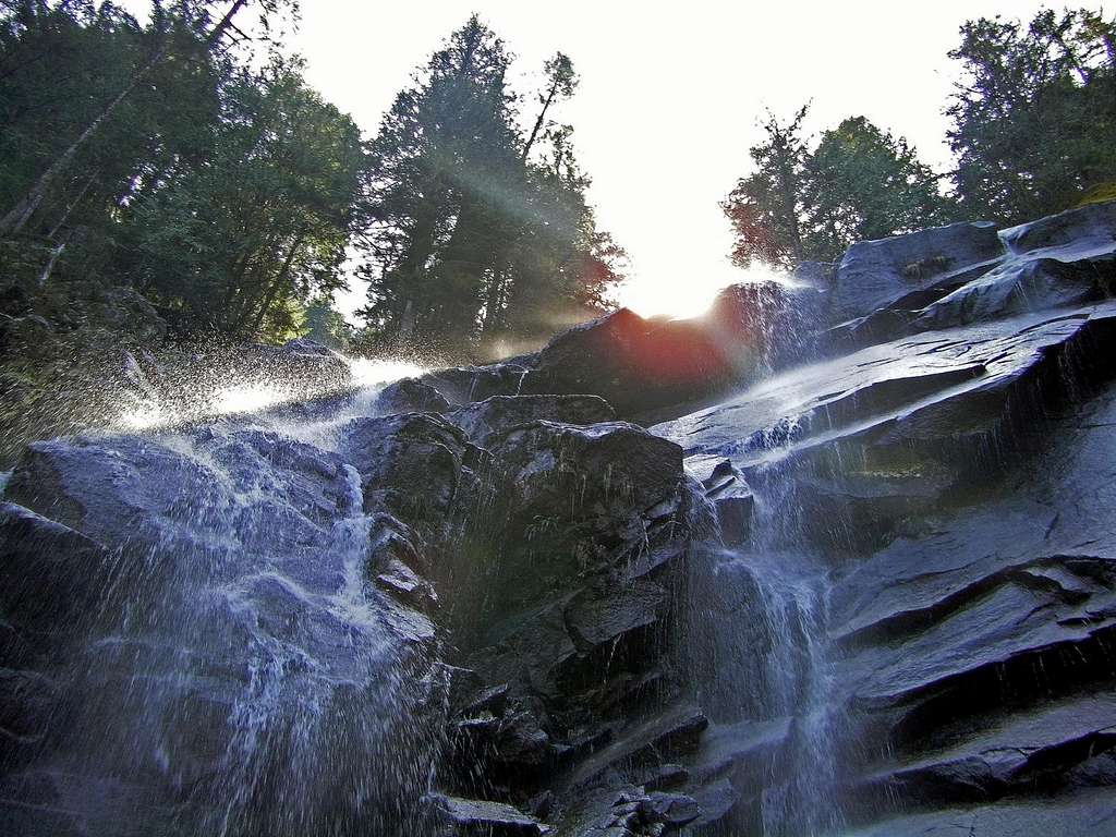 Waterfalls in the Spot Light