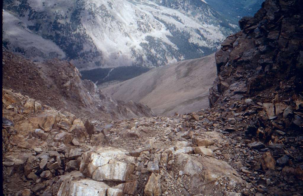 Elbert Trail from the Summit