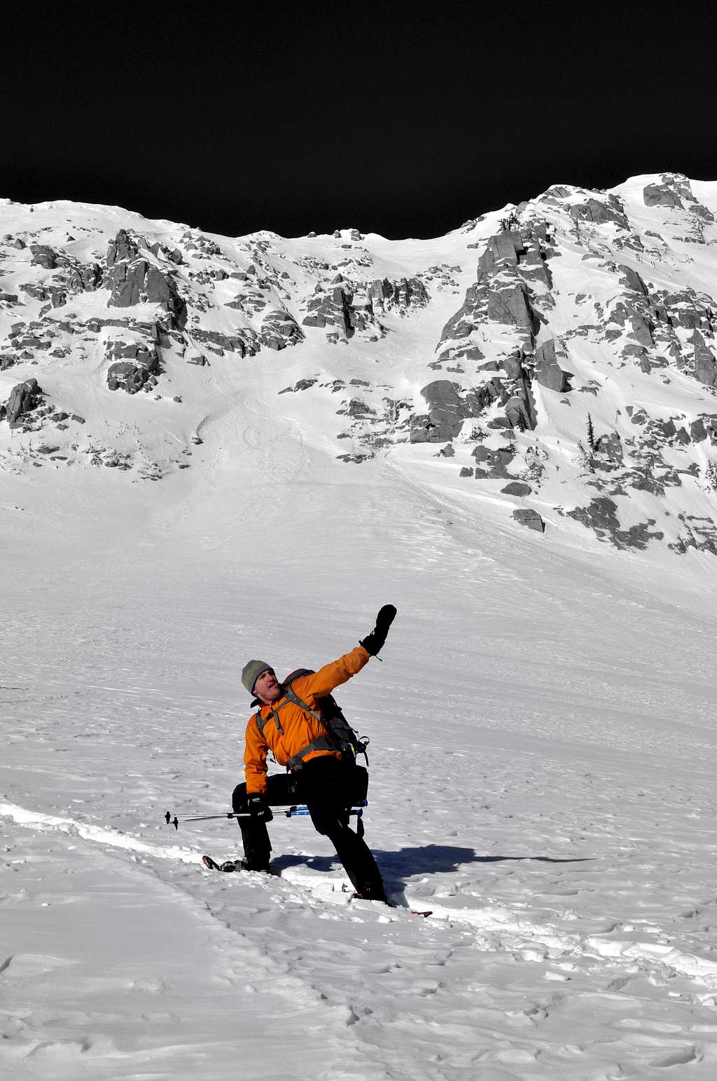 The NE Face of Lone Peak