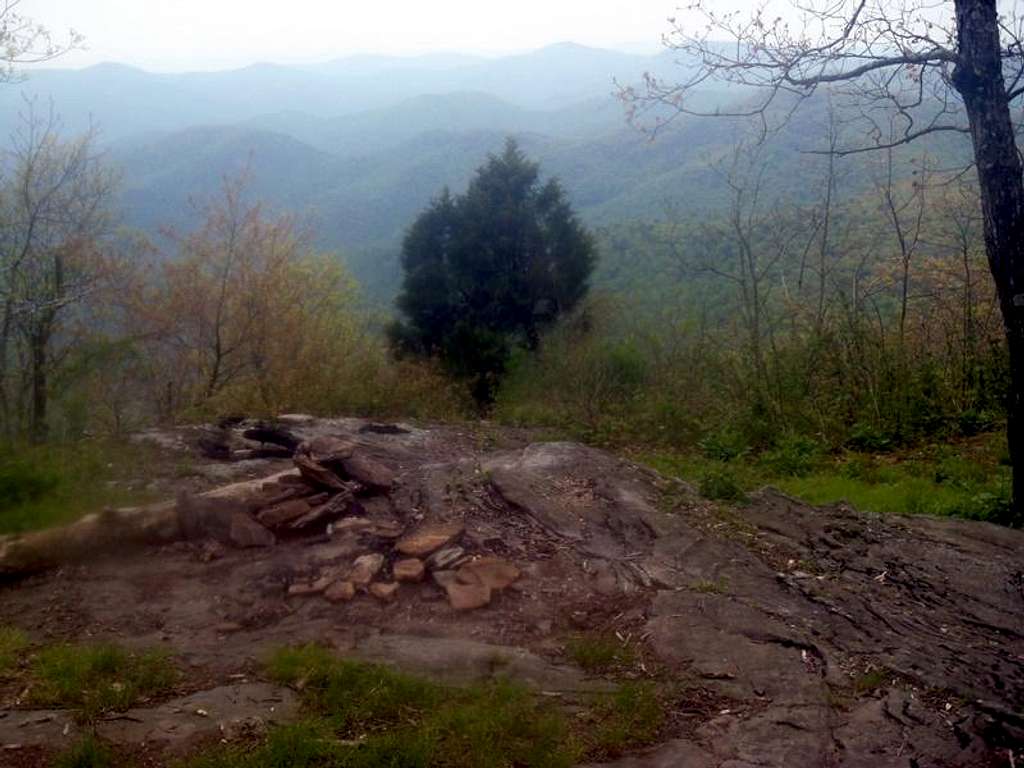 View from the smaller overlook
