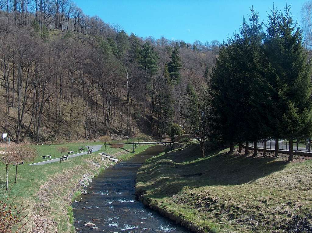 River near Jarnołtówek 