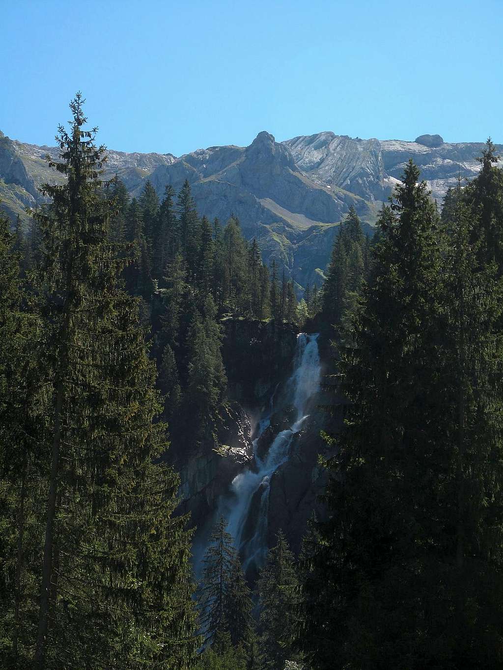 The Iffigenfälle waterfall