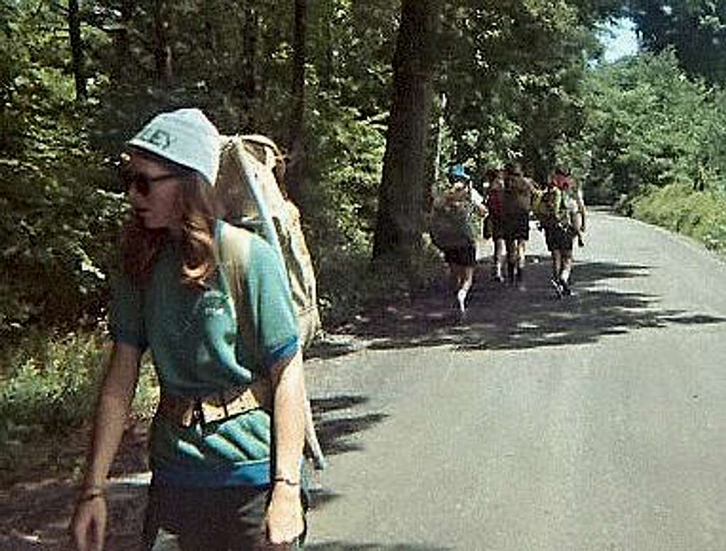 A Prep Hike in 1970!