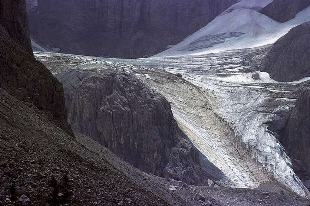 view from val venegia 1982