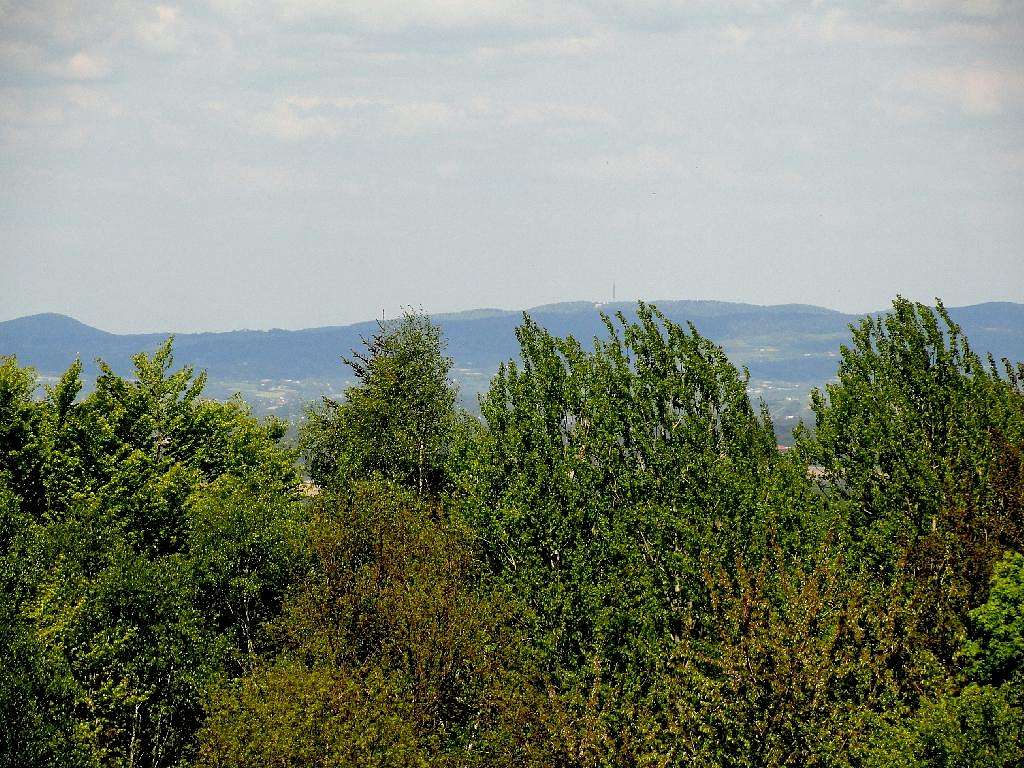 View from the slope of Mount Wołtuszowska