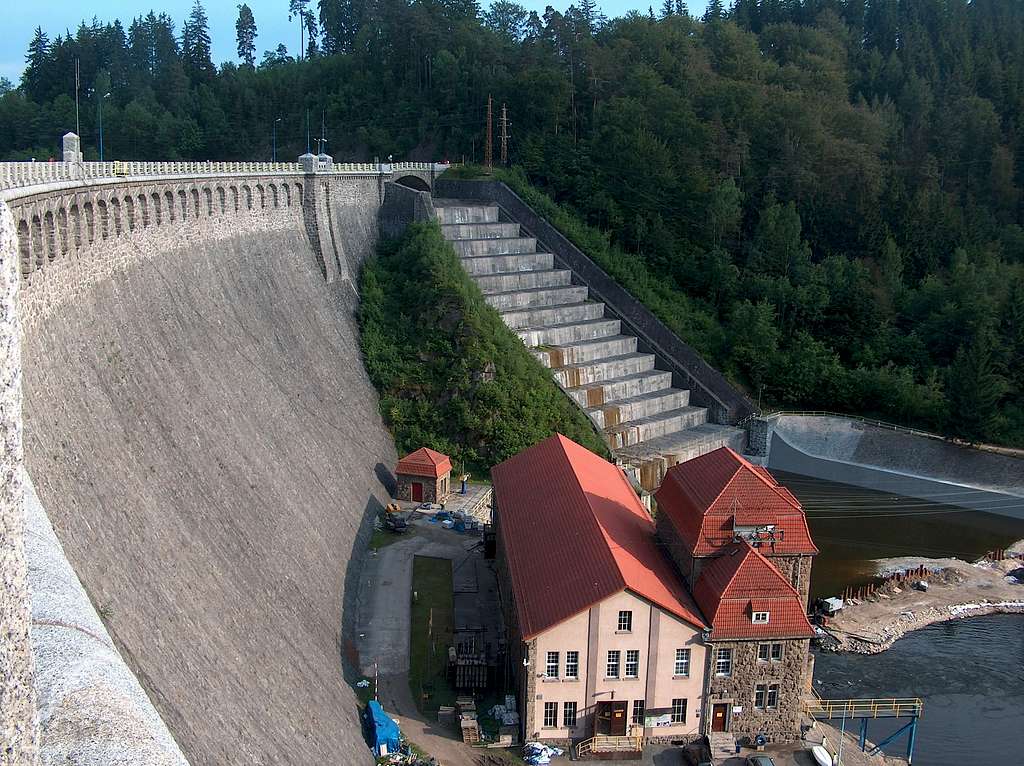 Jezioro Pilchowickie dam