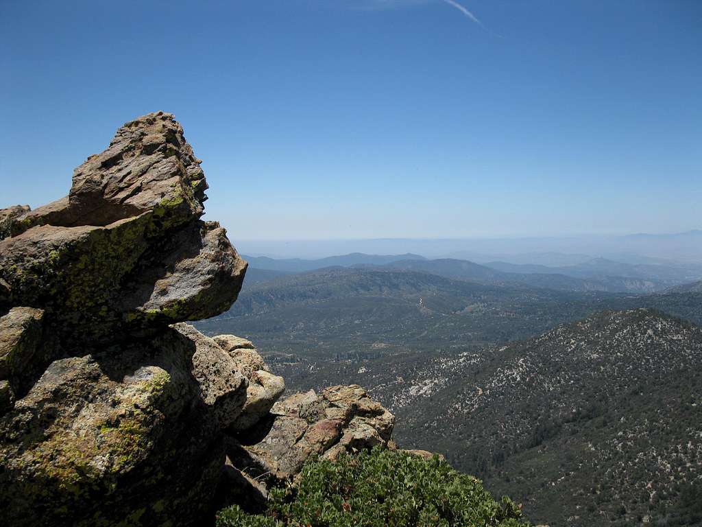 West from Apache Peak